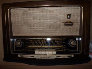 Das Radio im Originalzustand