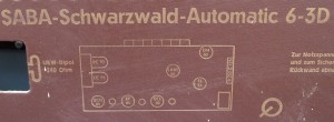 Saba Schwarzwald Automatic 6-3D